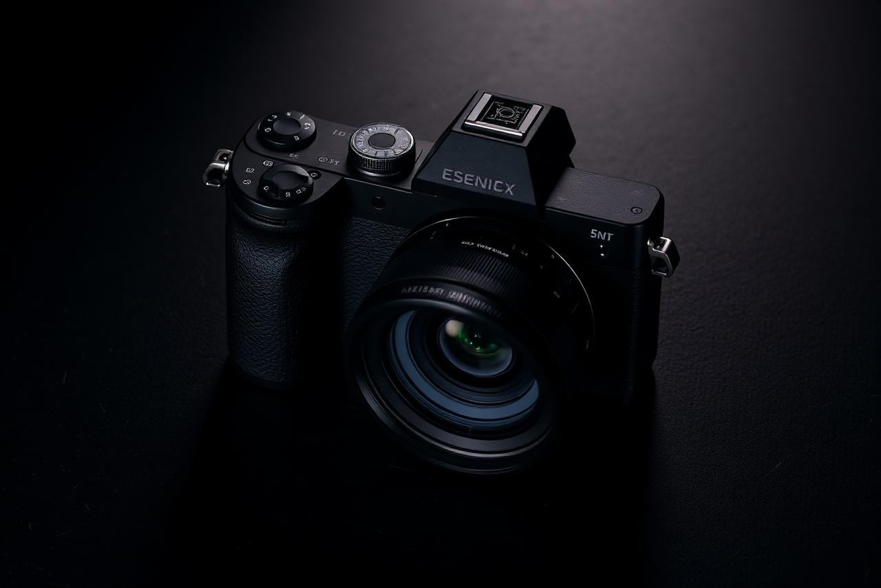 Professional mirrorless camera body examined as an investigation subject